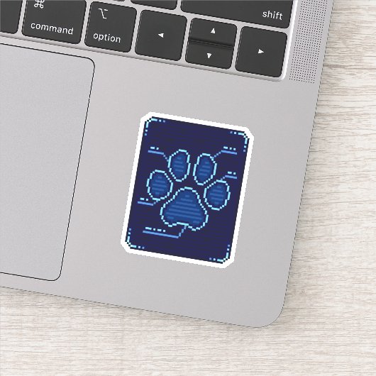 Pawlock Aufkleber (Detail)