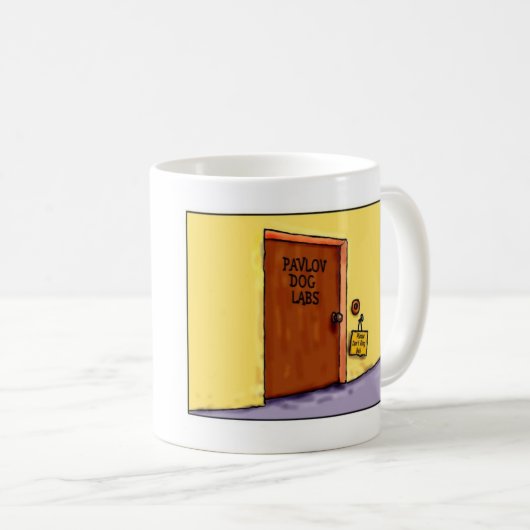 Pawlows Hundekaffee-Tasse (Farbe) Kaffeetasse (VorderseiteRechts)