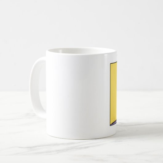 Pawlows Hundekaffee-Tasse (Farbe) Kaffeetasse (Vorderseite Links)