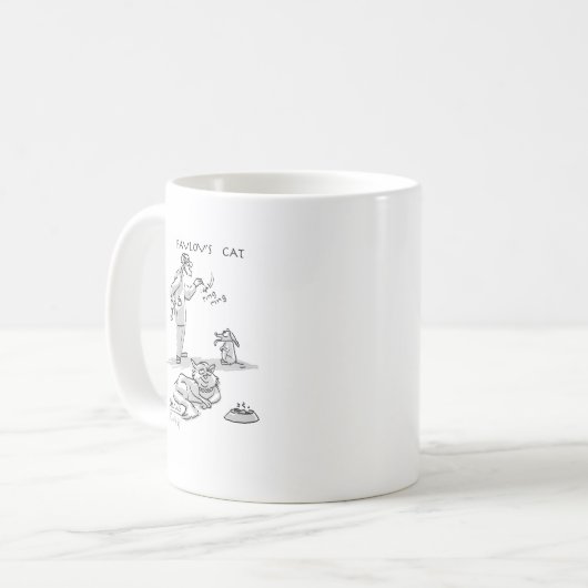 Pawlows Katze Kaffeetasse (Vorderseite Links)