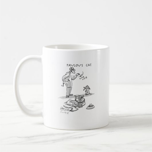 Pawlows Katze Kaffeetasse (Links)