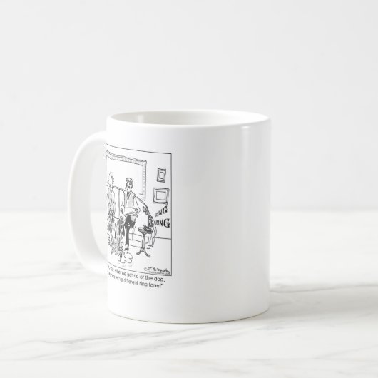 Pawlows Klingelton Kaffeetasse (Vorderseite Links)