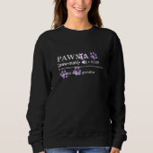 Pawma - Benutzerdefinierbare Definition - Doggie O Sweatshirt (Vorderseite)