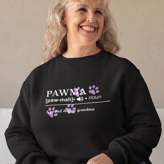 Pawma - Benutzerdefinierbare Definition - Doggie O Sweatshirt