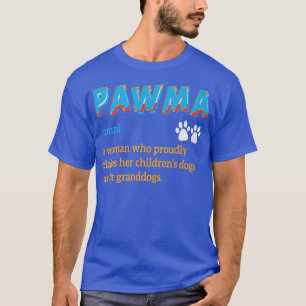 Pawma Definition Mama Oma Tante Dovers  T-Shirt