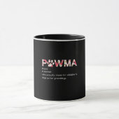 Pawma-Definition mit Blumenmuster-Druck Tasse (Zentrum)