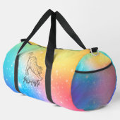 Pawmaste Cat Yoga Large Duffel Bag Duffle Bag (Rechte Ecke)