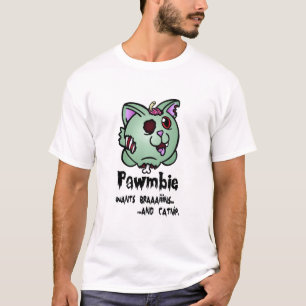 Pawmbie das Zombiekätzchen T-Shirt