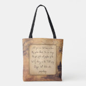 Pawn King / Queen Vintage Schachspende Tasche (Rückseite)