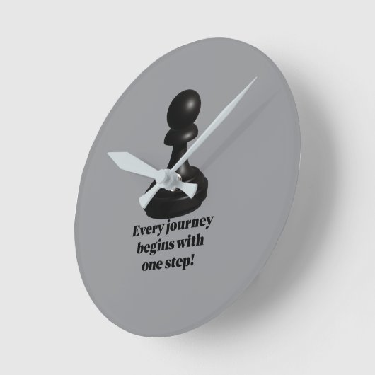 Pawn Runde Wanduhr (Winkel)