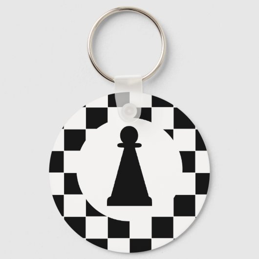 Pawn Schach Piece - Schlüsselanhänger - Schach - G (Vorderseite)
