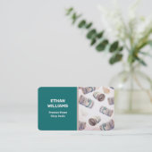 Pawn Shop Broker Visitenkarte (Stehend Vorderseite)