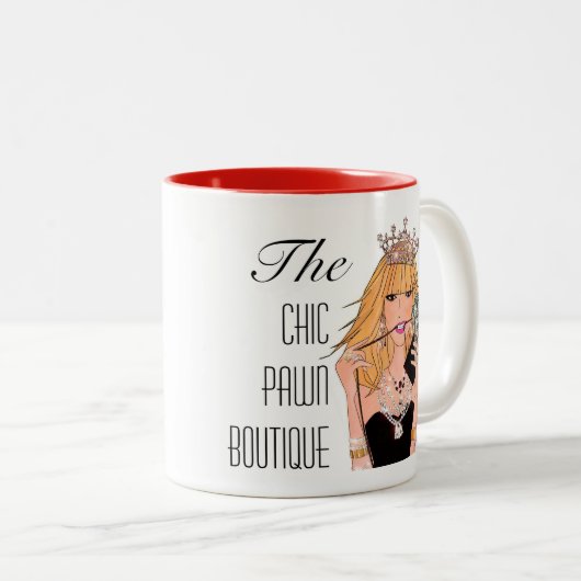 Pawn Shop DIVA Tasse (VorderseiteRechts)