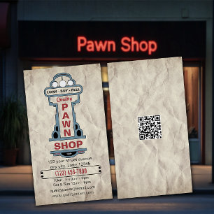 Pawn Shop Visitenkarte