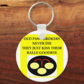 PAWNbroker Witz Schlüsselanhänger (Vorderseite)