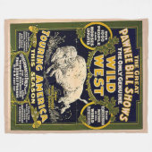 PAWNEE BILL Fleece Blankets (Vorderseite (Horizontal))