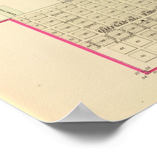 Pawnee City, Nebraska Poster (Ecke)