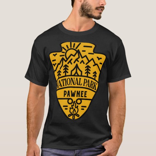 Pawnee � Geist des Abenteuers T-Shirt (Vorderseite)