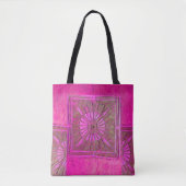 PAWNEE MORNING STAR, Pink FuchsiaTote Bag Tasche (Vorderseite)