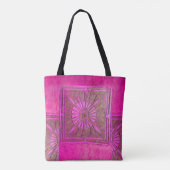 PAWNEE MORNING STAR, Pink FuchsiaTote Bag Tasche (Rückseite)