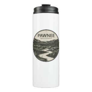 Pawnee National Grassland Colorado Fluss Thermosbecher