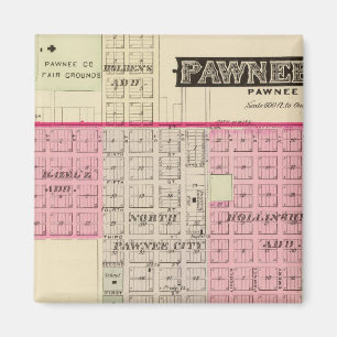 Pawnee-Stadt, Nebraska Magnet
