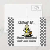 Pawns Postkarte (Vorne/Hinten)