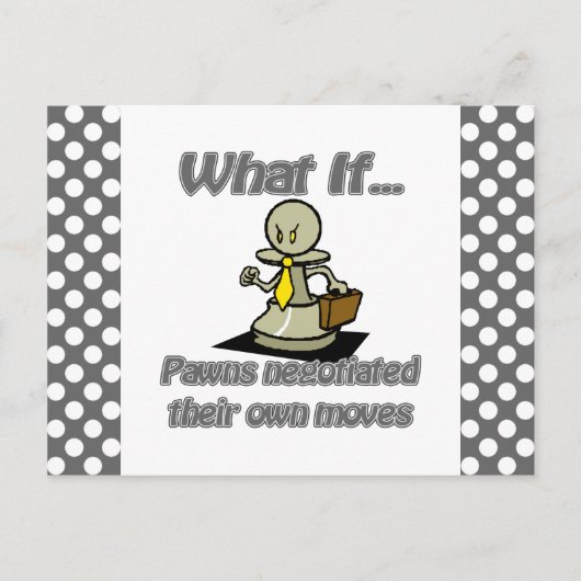 Pawns Postkarte (Vorderseite)