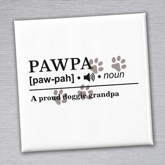 Pawpa - individueller Hundeschalter Magnet