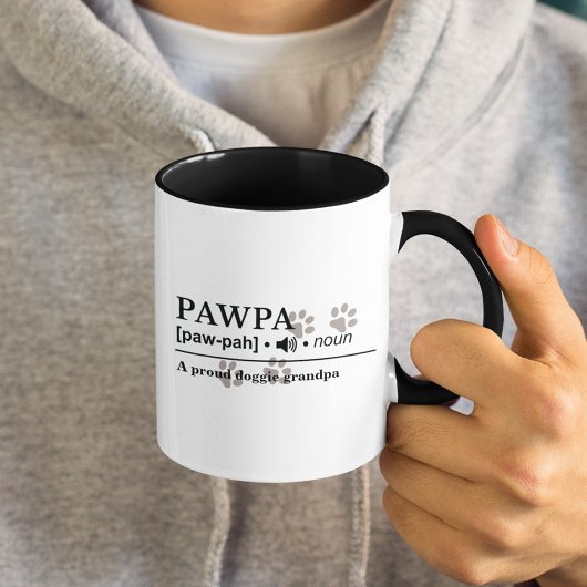 Pawpa - individueller Hundeschalter Tasse