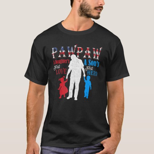 Pawpaw A Sons First Held A Daughters erste Liebe T-Shirt (Vorderseite)