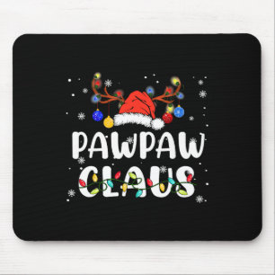 Pawpaw Claus Weihnachtsmannmütze Reindeer Fun Chri Mousepad