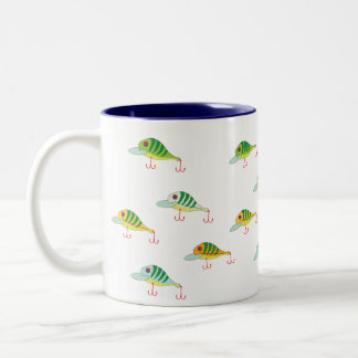 "PawPaw"..das Beste der Welt in "Gone Fishin'.." Zweifarbige Tasse