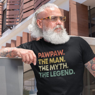 PawPaw den Mann den Mythos den Tag des legendären T-Shirt