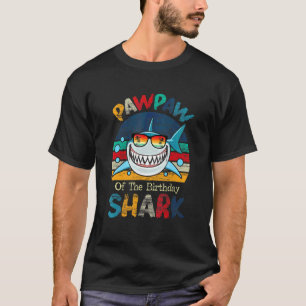 Pawpaw der Hai-Birthday-Matching-Familie T-Shirt