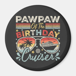 Pawpaw des Geburtstagskreises Magnet
