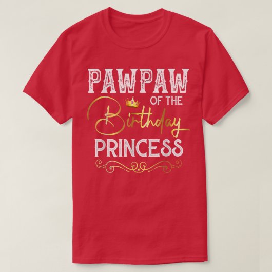 Pawpaw des Party der Prinzessin T-Shirt (Design vorne)