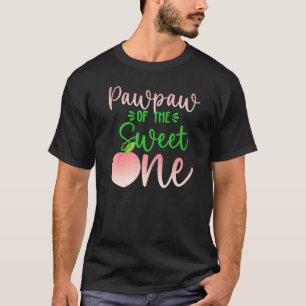 Pawpaw of the Birthday One Peach 1st Summer Fruit T-Shirt