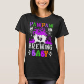 Pawpaw Of The Brewing Baby Grandpa To Be Halloween T-Shirt (Vorderseite)