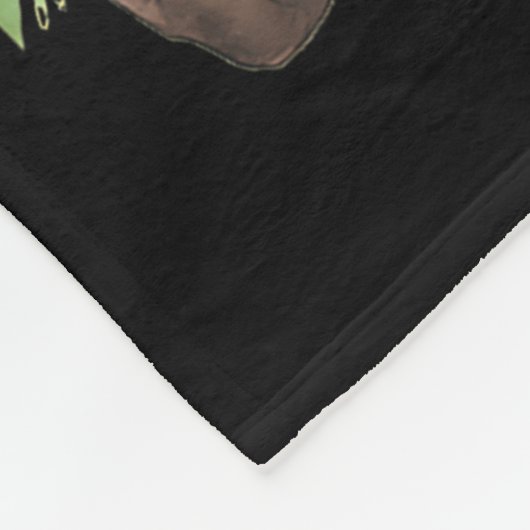 Pawpaw Of The Happy Camper First Birthday Camng Fleecedecke (Ecke)