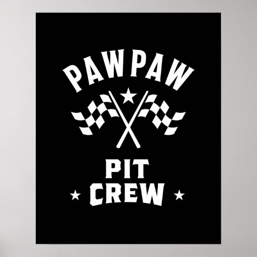 PawPaw Pit-Crew Poster (Vorne)