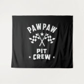 PawPaw Pit-Crew Wandteppich (Vorderseite (Horizontal))