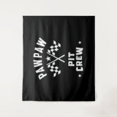 PawPaw Pit-Crew Wandteppich (Vorderseite)