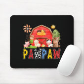 Pawpaw Red Farm Cow Birthday Boy Matching Family P Mousepad (Mit Mouse)