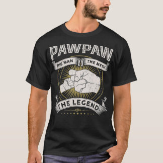 Pawpaw The Man The Myth The Legend Men Vintage Dec T-Shirt