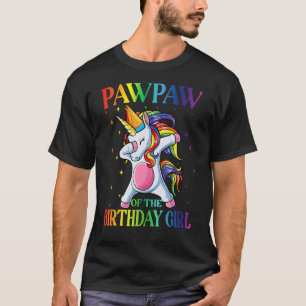 Pawpaw vom Geburtstagskartler Dabbing Unicorn-Part T-Shirt