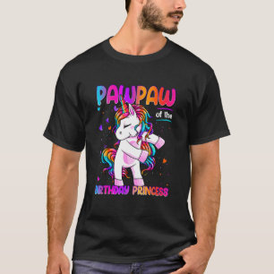 Pawpaw von der Geburtstagsprinzessin Girl Dabbing T-Shirt
