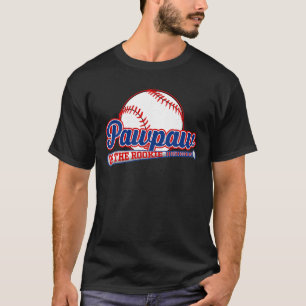 Pawpaw von Rookie des Jahres 1. Geburtstag Basebal T-Shirt