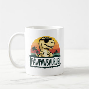 Pawpawsaurus Dinosaurier Grandpa Saurus Vatertag Kaffeetasse