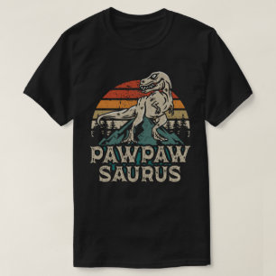 Pawpawsaurus Dinosaurier Grandpa Saurus Vatertag T-Shirt